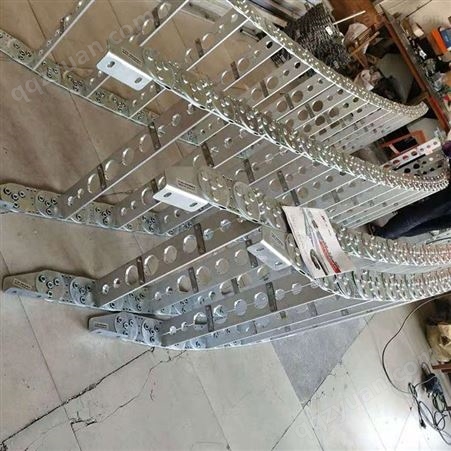 CYMA沧一打孔式钢铝拖链 机械钢铝拖链 桥式钢铝拖链