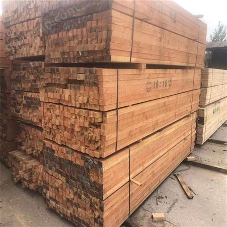 呈果木业建筑工地木材加工厂 34松木木方料厂家供应