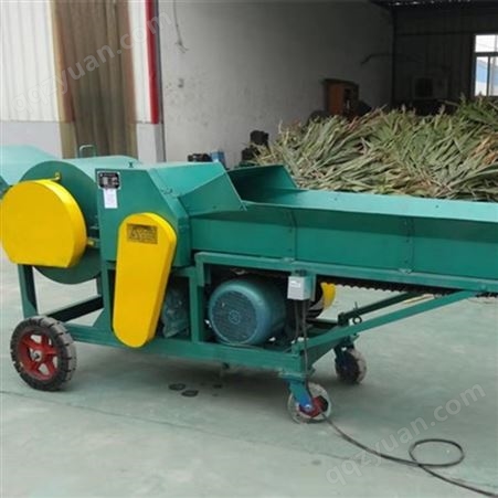 青储秸秆揉丝机 玉米秸秆粉碎机 牧草揉搓机 干湿两用8吨揉丝机