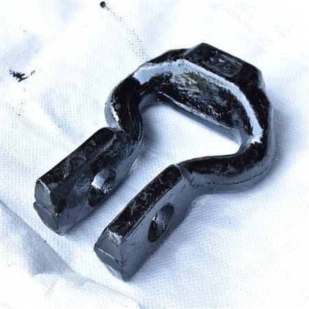40T刮板机锯齿环26X92开口式马蹄环矿用单双孔连接环半滚筒