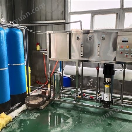 平顶江宇纯净水大桶水灌装设备厂家反渗透设备