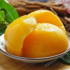 桃罐头 即食糖水罐头山东巨鑫源厂家 生产直供可出口 黄桃罐头