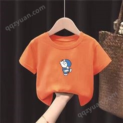 安徽滁州库存尾货外贸儿童服装短袖体恤中小童T恤2021夏季便宜童装城