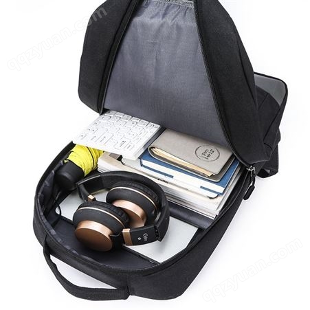 新款商务双肩包百搭休闲笔记本电脑包可手提男女旅行双肩背包