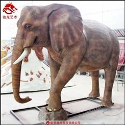 大型36米大象雕塑模型动物玻璃钢摆件公园楼盘装饰美陈定做