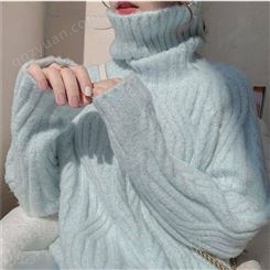 广州女装毛衣库存服装女式毛衣羊毛衫套头毛衣
