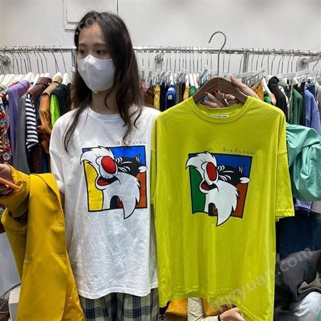 便宜T恤工厂几元短袖韩版女装纯棉T恤女装上衣