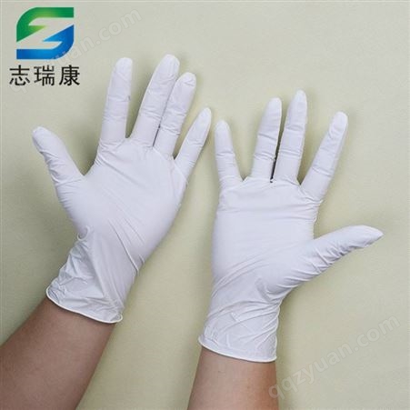 disposable powder free nitrile gloves一次性无粉丁晴手套