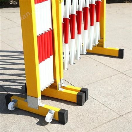 绝缘 伸缩护栏 电力绝缘折叠栏 可移动 安全隔离围 栏护栏片式遮栏栅
