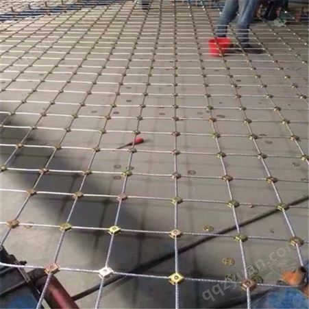 高速公路工程护坡钢丝绳网防护绞索网贵州山区防护