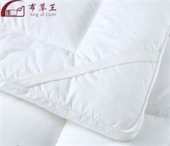 宾馆酒店防滑布草 床垫床上用品保护垫加厚床护垫 批发客房布草