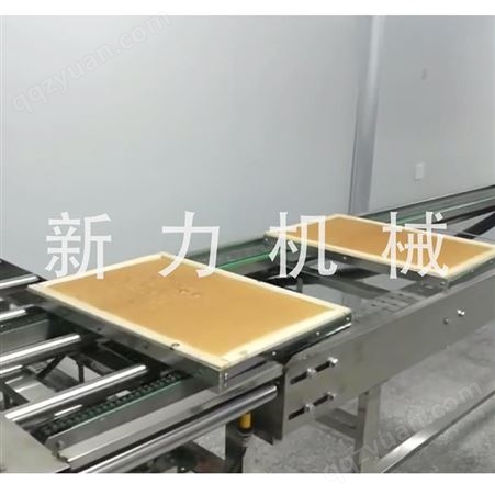 XL400新力机械批发广式月饼生产线月饼机包馅机酥皮机月饼排盘机