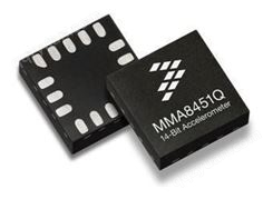 NXP 电磁、磁敏传感器 MMA8451QR1 QFN16 20+