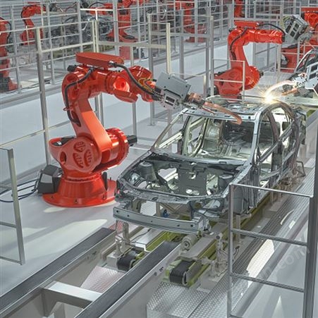工业机器人 六轴全自动焊接机 关节机械手激光焊接 可定制流水线