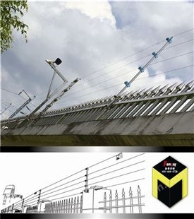 小区安装电子围栏防护住宅小区电子围栏解决方案高压脉冲电子围栏