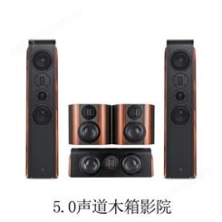 HiVi惠威D3.2MKII家庭影院无源音箱系统5.0声道木箱影院(五件套)