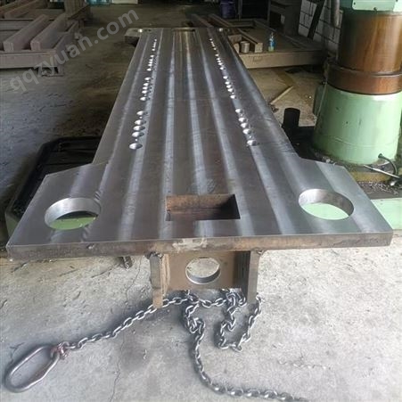 压砖机下模架 铝型材质大型机床铸件 建筑工业专用