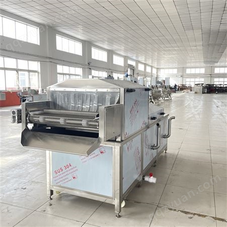 新款上市 莴苣漂烫机 玉米蒸煮设备 姜片加工生产线 万疆机械