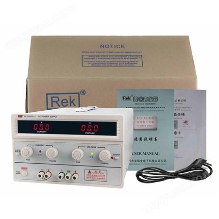 Rek美瑞克RPS3030D-2数显单路输出线性直流稳压电源三位显示