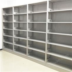 简易图书架阅览室多层置物架单双面钢制书架
