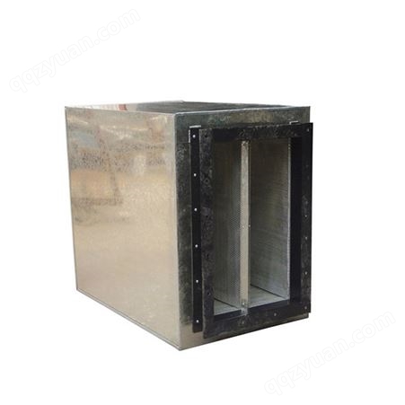 矩形消声器 折板式镀锌板消音器可定制静压箱