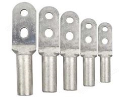 工厂双孔钎焊铜铝接线端子铜铝线鼻子DTLQ系列全平方线耳