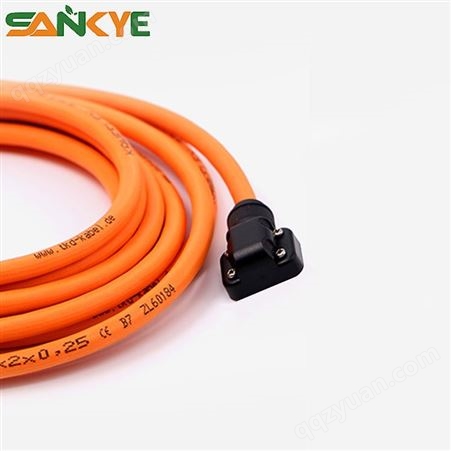 三菱伺服电缆 MR-J3ENCBL3.5M-A2-H编码线 高柔高速电缆