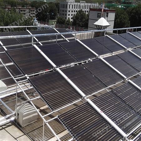 云南大型太阳能热水取暖工程 自动控制适用于工厂健身房别墅