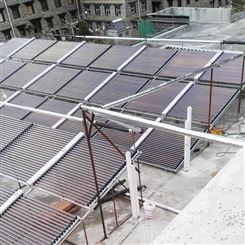 武汉职工宿舍太阳能热水工程 恒温供水大体量包设计安装