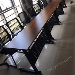 贡广家具 实木会议桌 简约现代 可定制 耐磨抗压环保材质