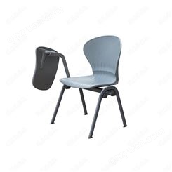 可旋转写字板塑料培训椅 可叠放学习椅出口型 办公会议培训教室专用椅批发价格供应